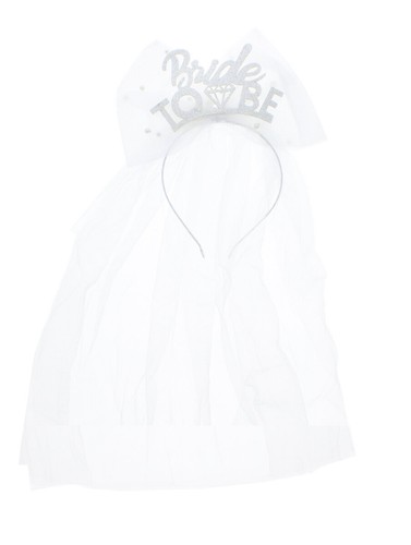 Bride bow headband - to,
