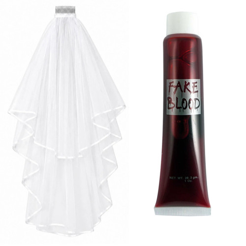 White comb wedding - white,