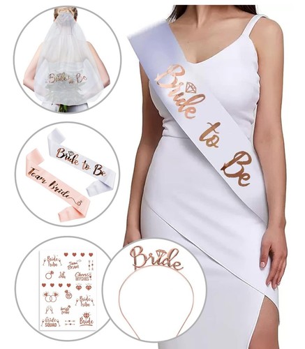 Bride sash hen party - bride,