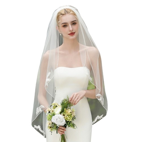 Elegant middle long wedding - middle,