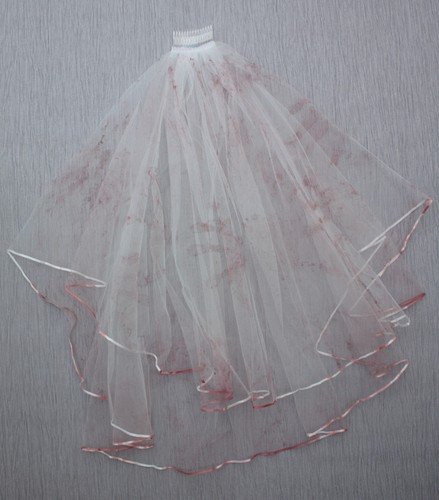Halloween bridal veil fancy - veil,