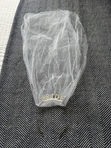 Bride headband and veil - veil, for